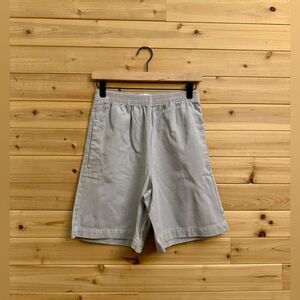 Wilfred Free Aritzia Size XSmall Linen Cotton Blend Pull On Dad Mom Baggy Shorts